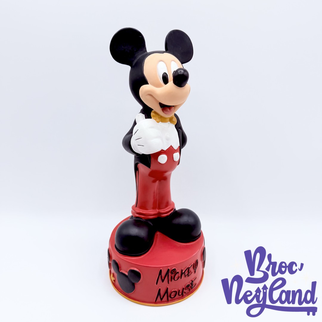 Tirelire-Mickey-Mouse-costume-Disney-debout-rouge-plastique-28-cm (3)