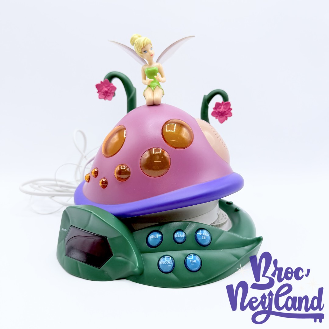 Radio-Réveil-Fée-Clochette-lumineux-Lexibook-Disney-Peter-Pan-horloge-maison-champignon (5)