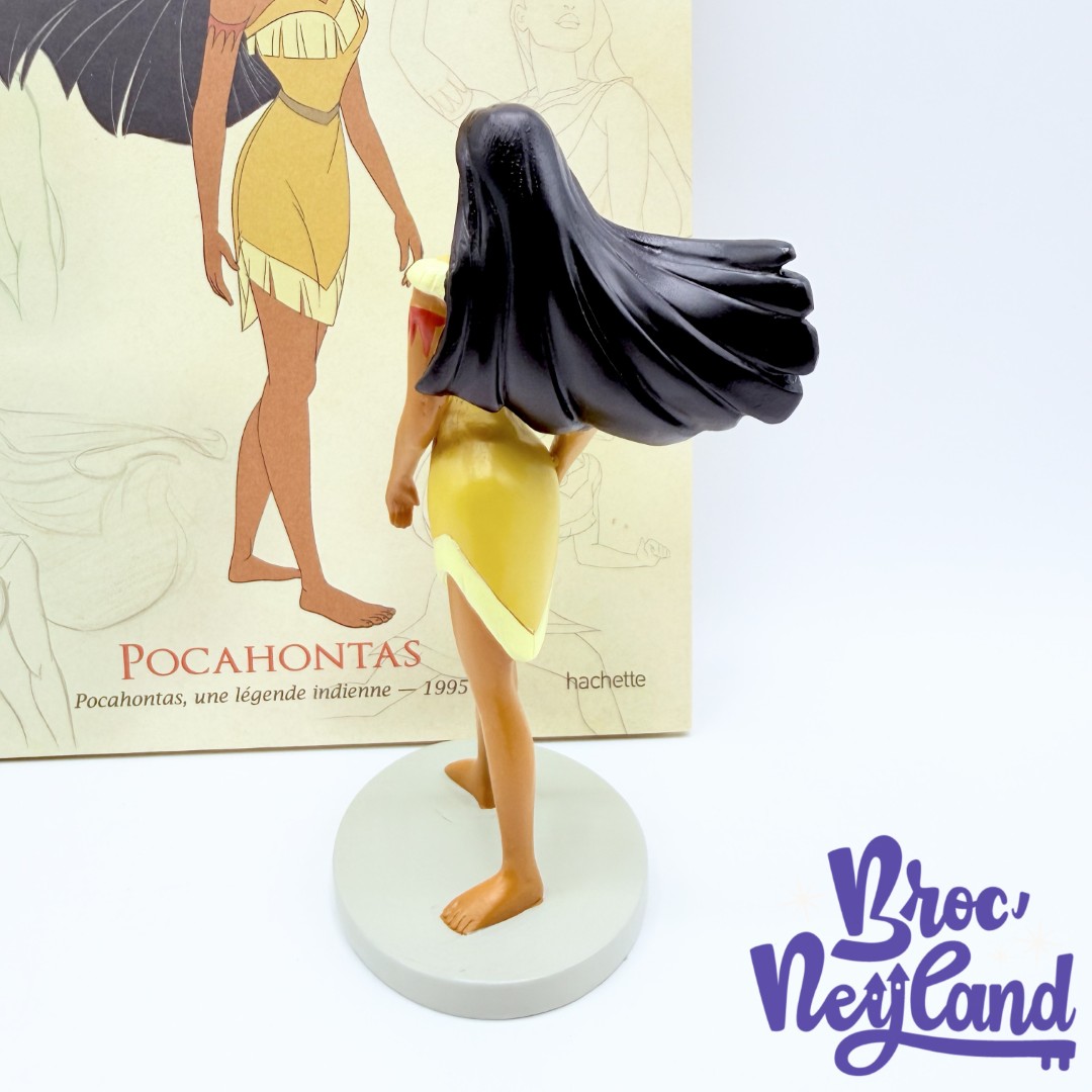 Livre-Figurines-de-collection-Pocahontas-Disney-Hachette-35-Encyclopédie-résine (4)