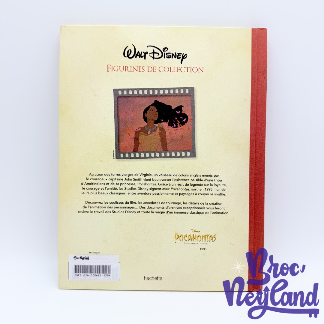 Livre-Figurines-de-collection-Pocahontas-Disney-Hachette-35-Encyclopédie-résine (1)