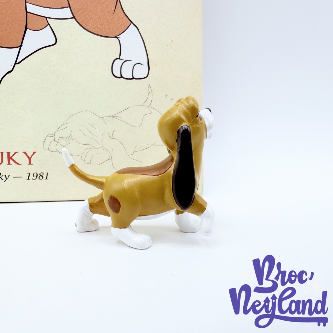 Livre-Figurines-de-collection-Rouky-Disney-Hachette-37-Encyclopédie-résine-Rox-et-Rouky (1)