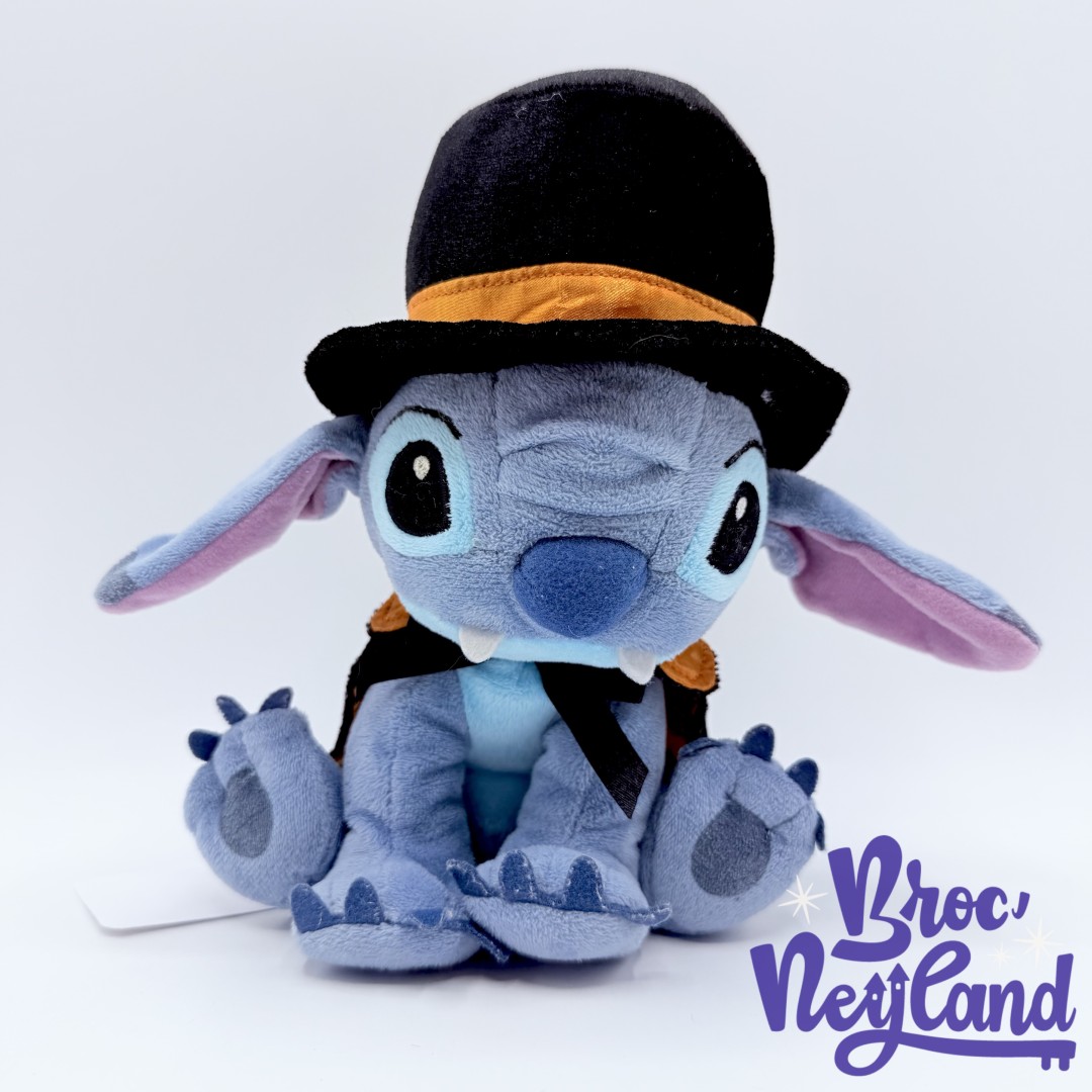 Peluche-Stitch-Vampire-Disneyland-Paris-Disney-Lilo-et-Stitch-monstre-bleu-chapeau-22-cm (2)