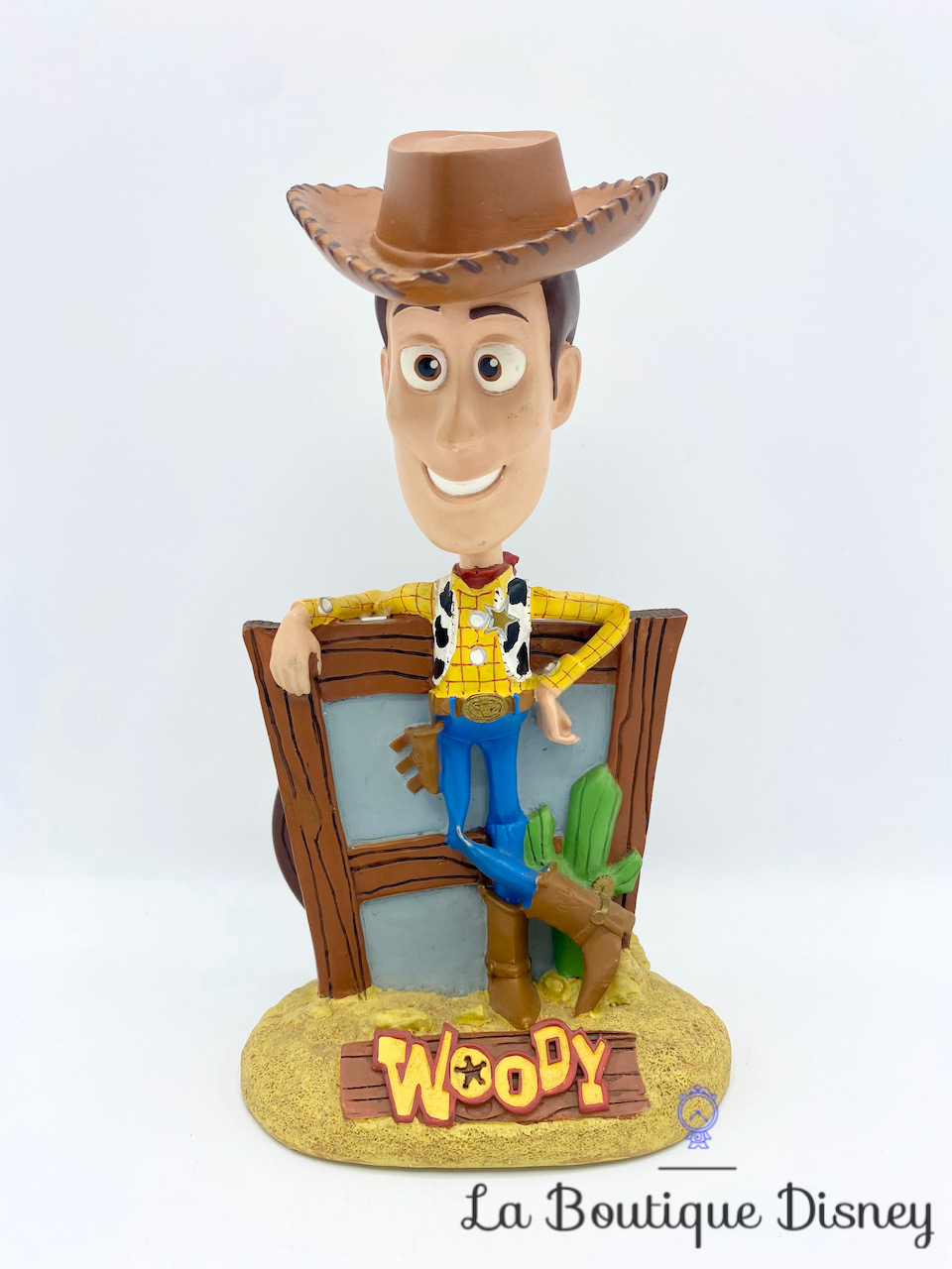 Figurine résine Woody Disney Bobblehead Doll Toy Story cow boy 20 cm