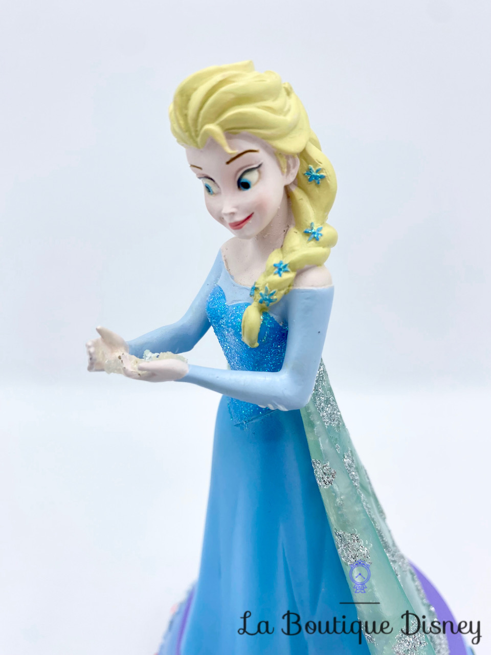 Disney-Boîte à musique princesse Ariel Frozen, modèle Elsa, boîte à musique  Wisure, figurines d'action avec musique, jouets de collection son et