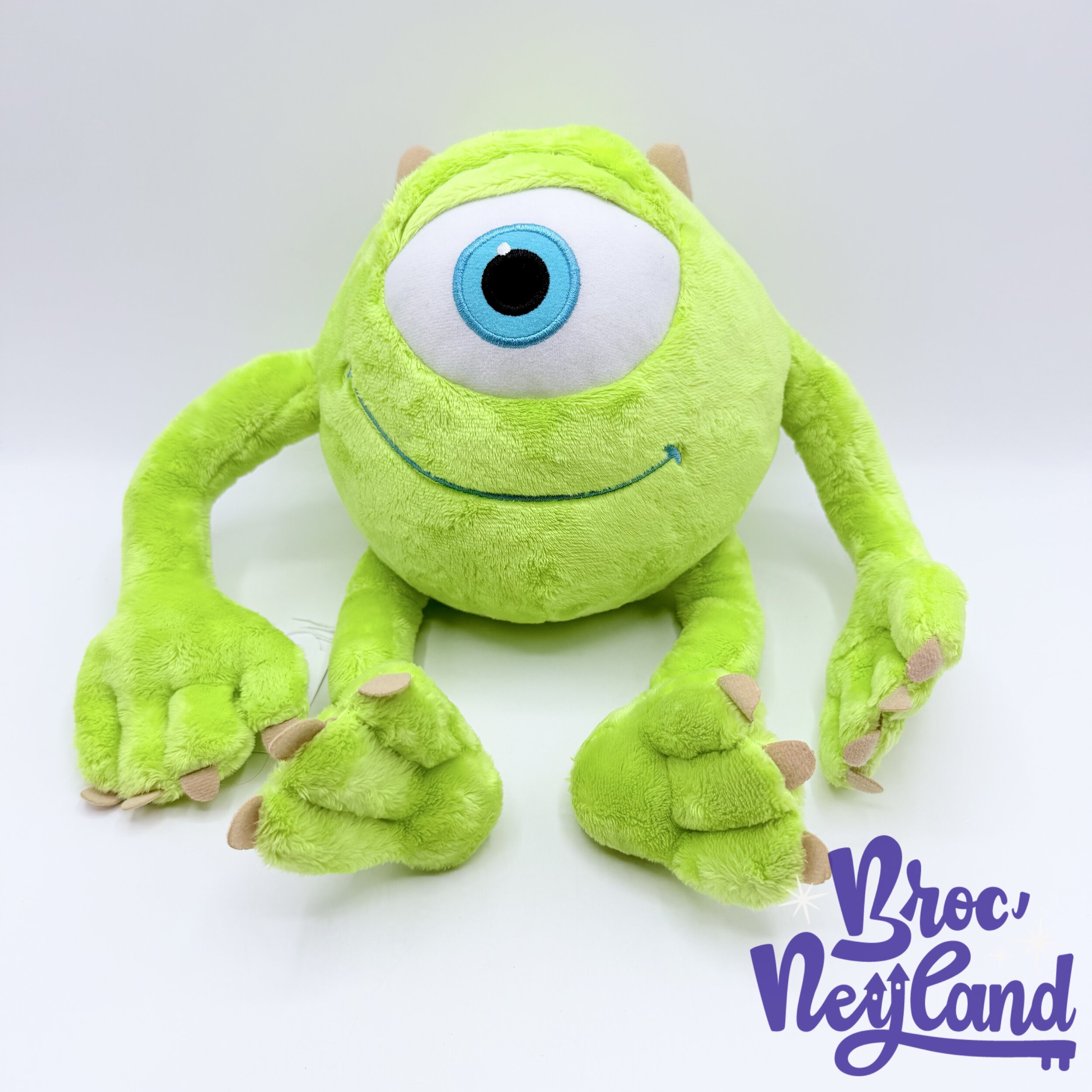 Peluche-Bob-Razowski-Disney-Pixar-Monstres-&amp;-Cie-monstre-vert-oeil-32-cm (4)