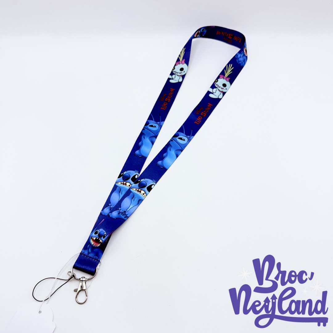 Lanière-Pins-Stitch-Souillon-Disney-Lilo-et-Stitch-bleu-cordon-tour-de-cou (3)