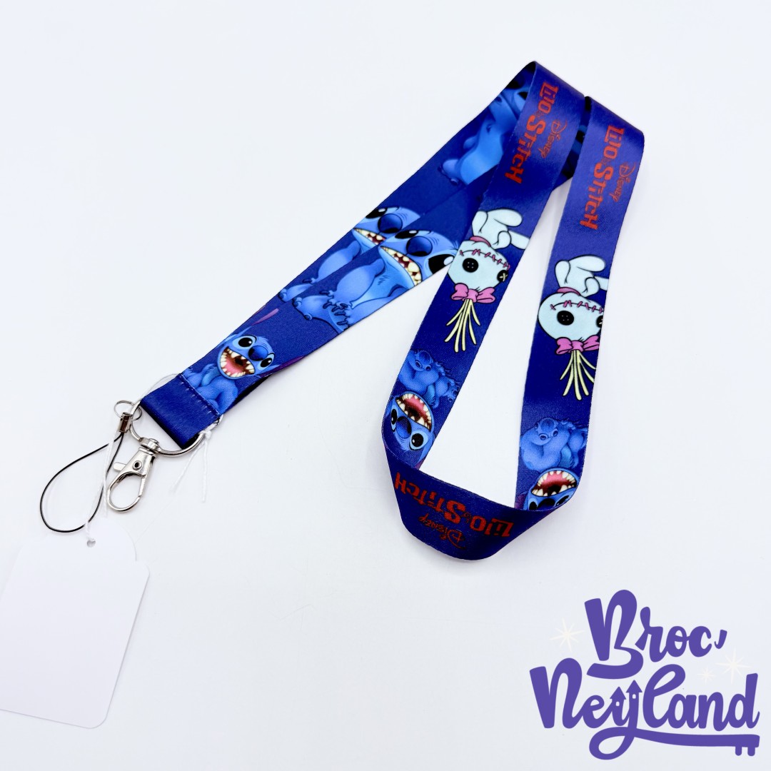 Lanière-Pins-Stitch-Souillon-Disney-Lilo-et-Stitch-bleu-cordon-tour-de-cou (2)