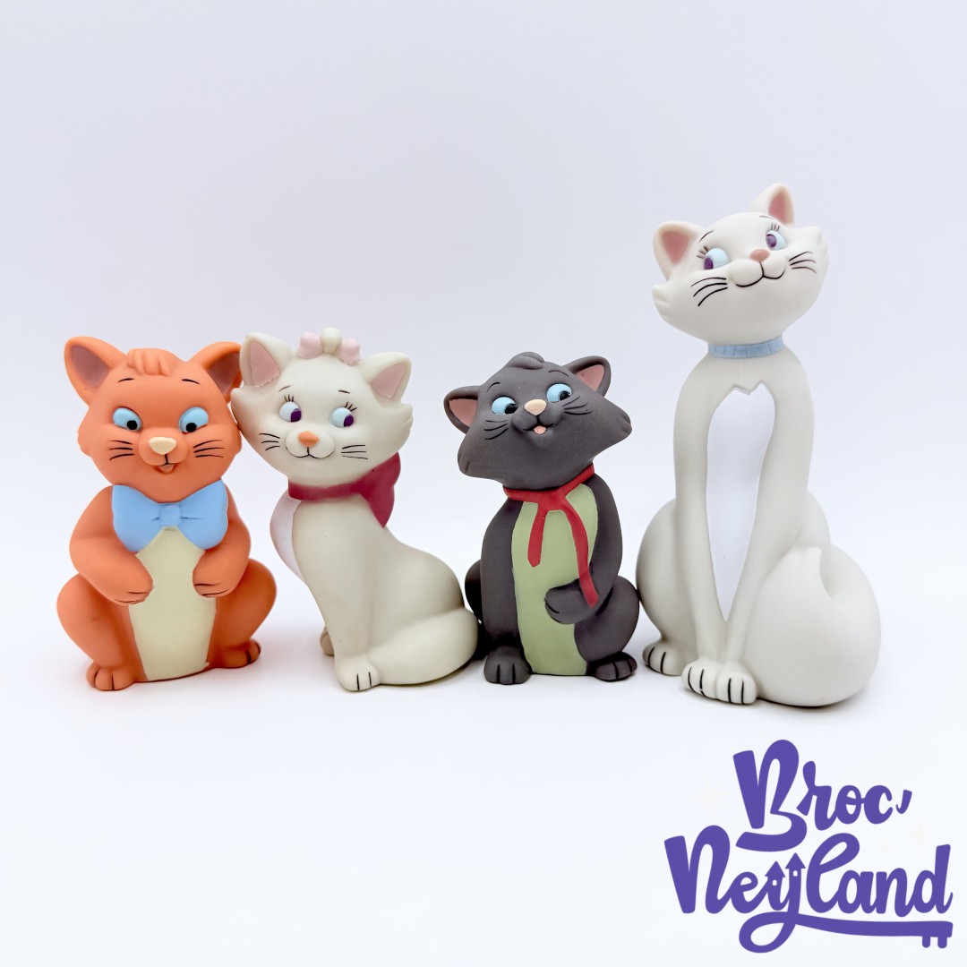Jouet-Figurines-de-Bain-Les-Aristochats-Disney-Store-vintage-Duchesse-Marie-Berlioz-Toulouse-chat (2)