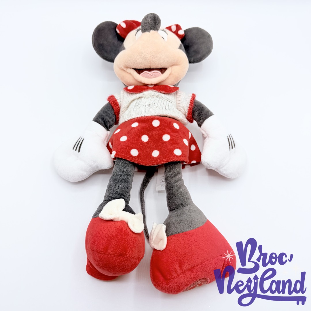 Peluche-Minnie-Mouse-Disney-Store-rouge-pull-écusson-36-cm (6)