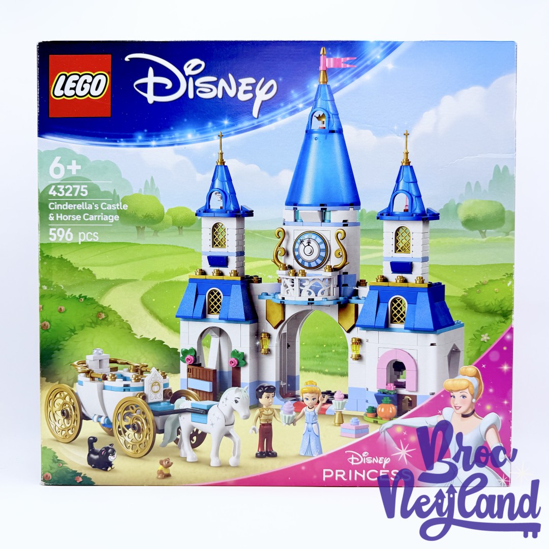 Jouet-LEGO-43275-Le-château-de-Cendrillon-et-la-calèche-Disney-Princess (2)