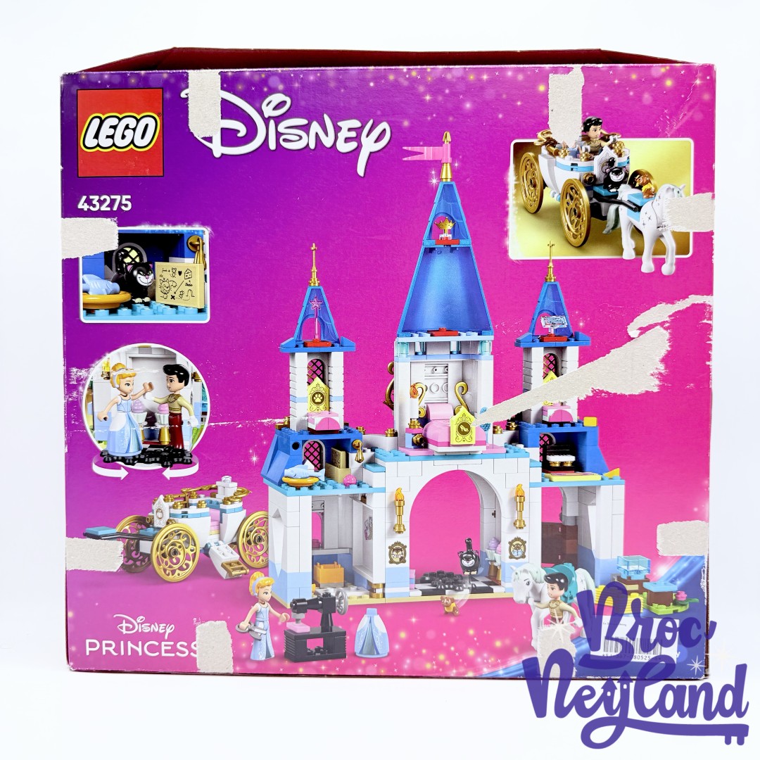 Jouet-LEGO-43275-Le-château-de-Cendrillon-et-la-calèche-Disney-Princess (1)