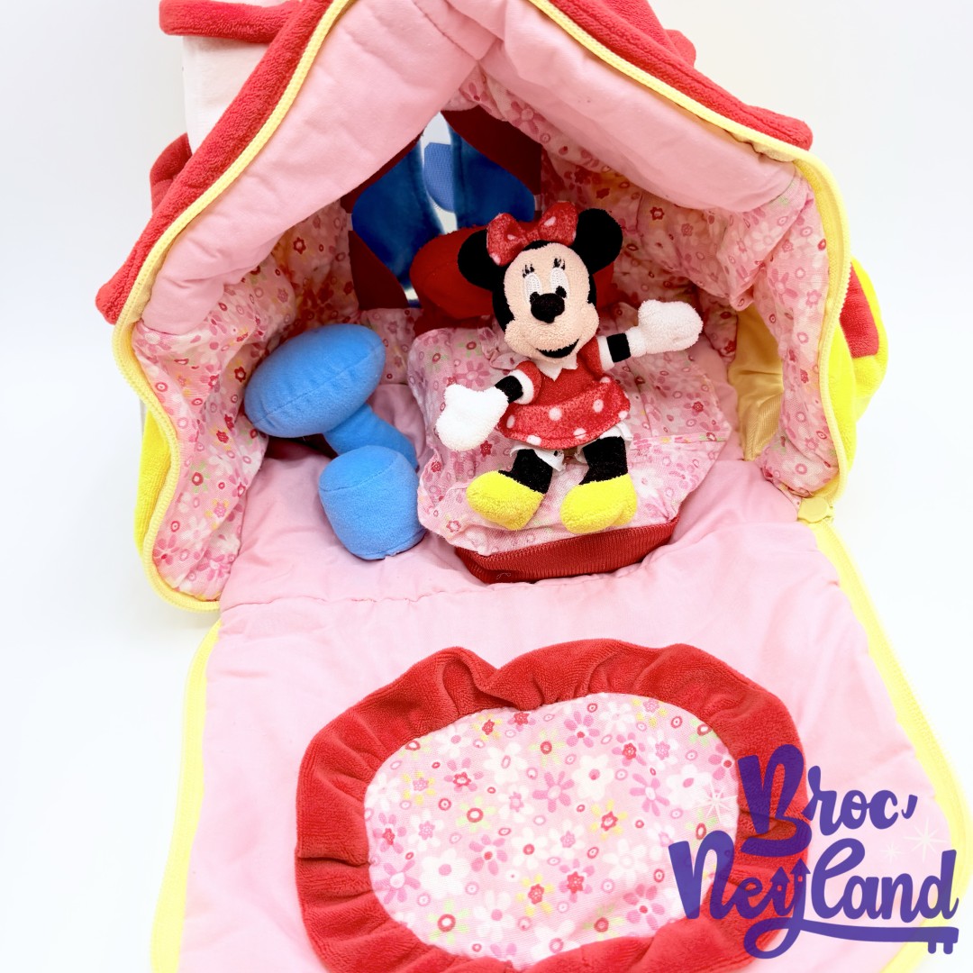 Peluche-Maison-Minnie-Mouse-Disneyland-Resort-Paris-Disney-jaune-sac-transport-30-cm (4)