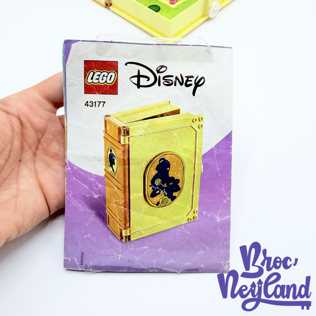 Jouet-LEGO-43177-Les-aventures-de-Belle-dans-un-livre-de-contes-Disney (3)