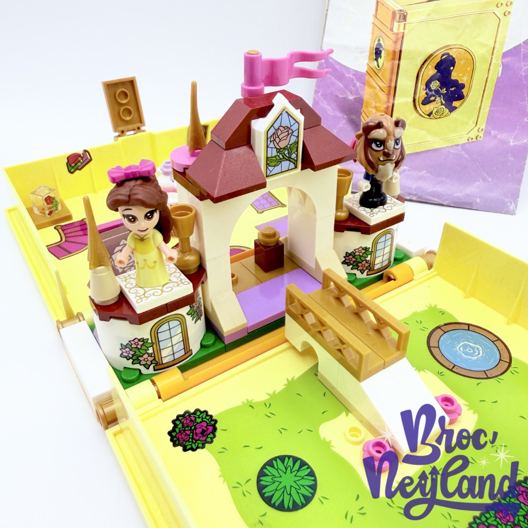 Jouet-LEGO-43177-Les-aventures-de-Belle-dans-un-livre-de-contes-Disney (4)