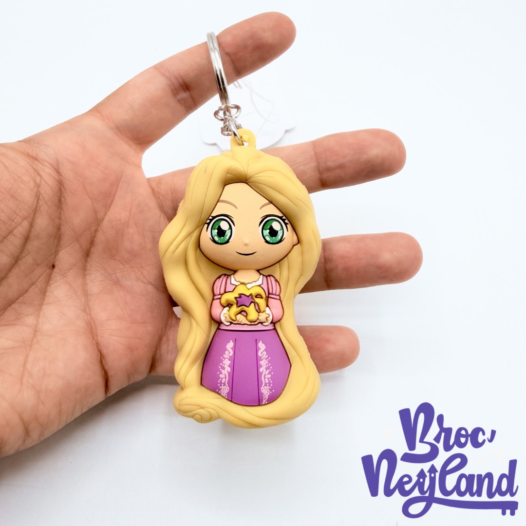 Porte-clés-Raiponce-Disneyland-Paris-Disney-figurine-plastique-princesse (1)