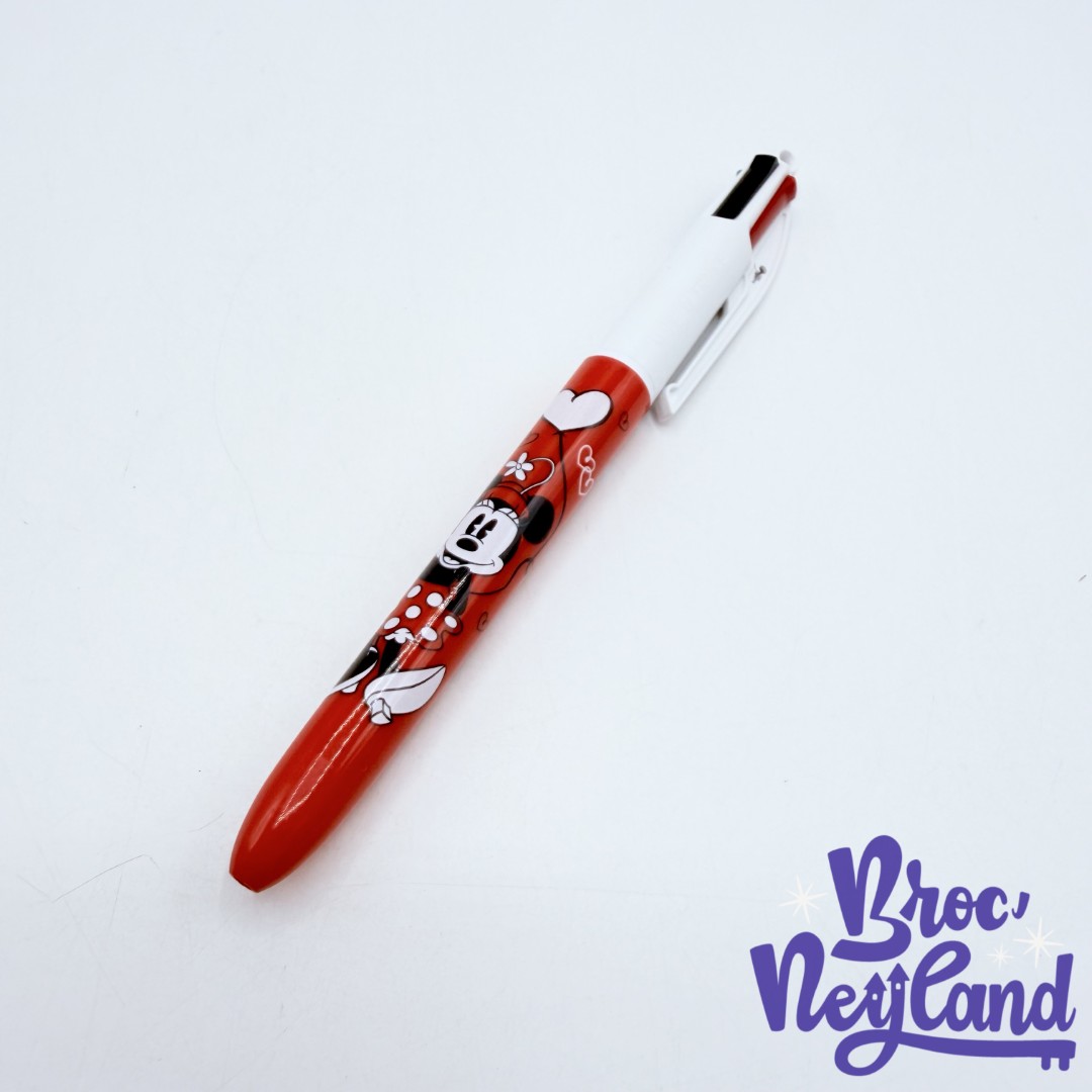 Stylo-BIC-4-Couleurs-Minnie-Mouse-Love-Disneyland-Paris-Disney-rouge (2)