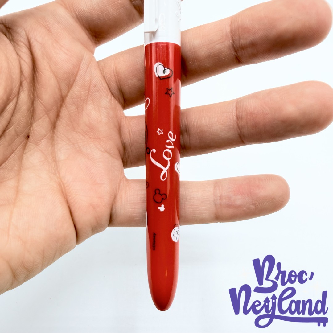Stylo-BIC-4-Couleurs-Minnie-Mouse-Love-Disneyland-Paris-Disney-rouge (1)
