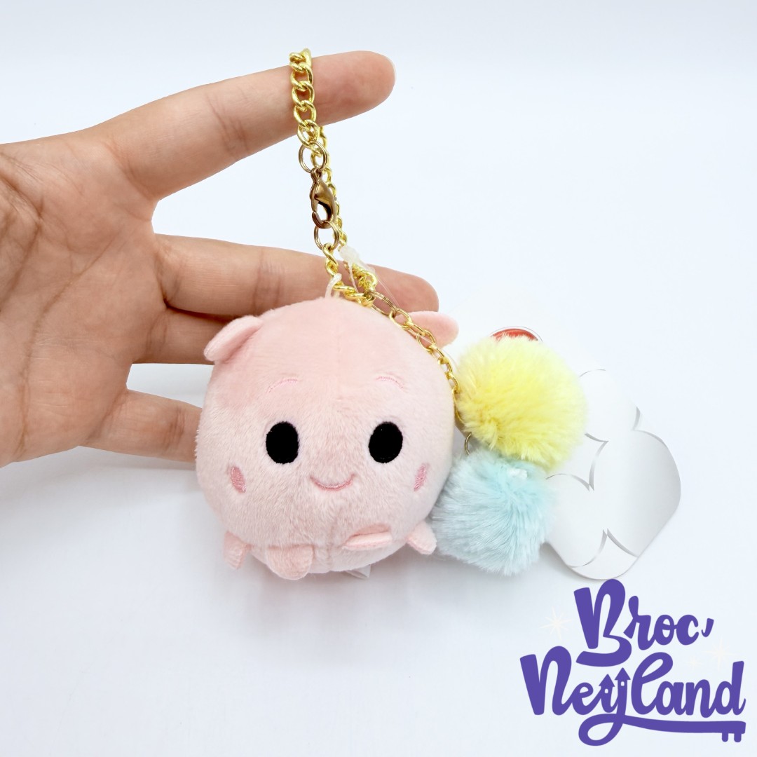 Porte-clés-Perle-Le-Monde-de-Nemo-Disney-Store-Japon-peluche-keychain-pieuvre-rose-10-cm (2)