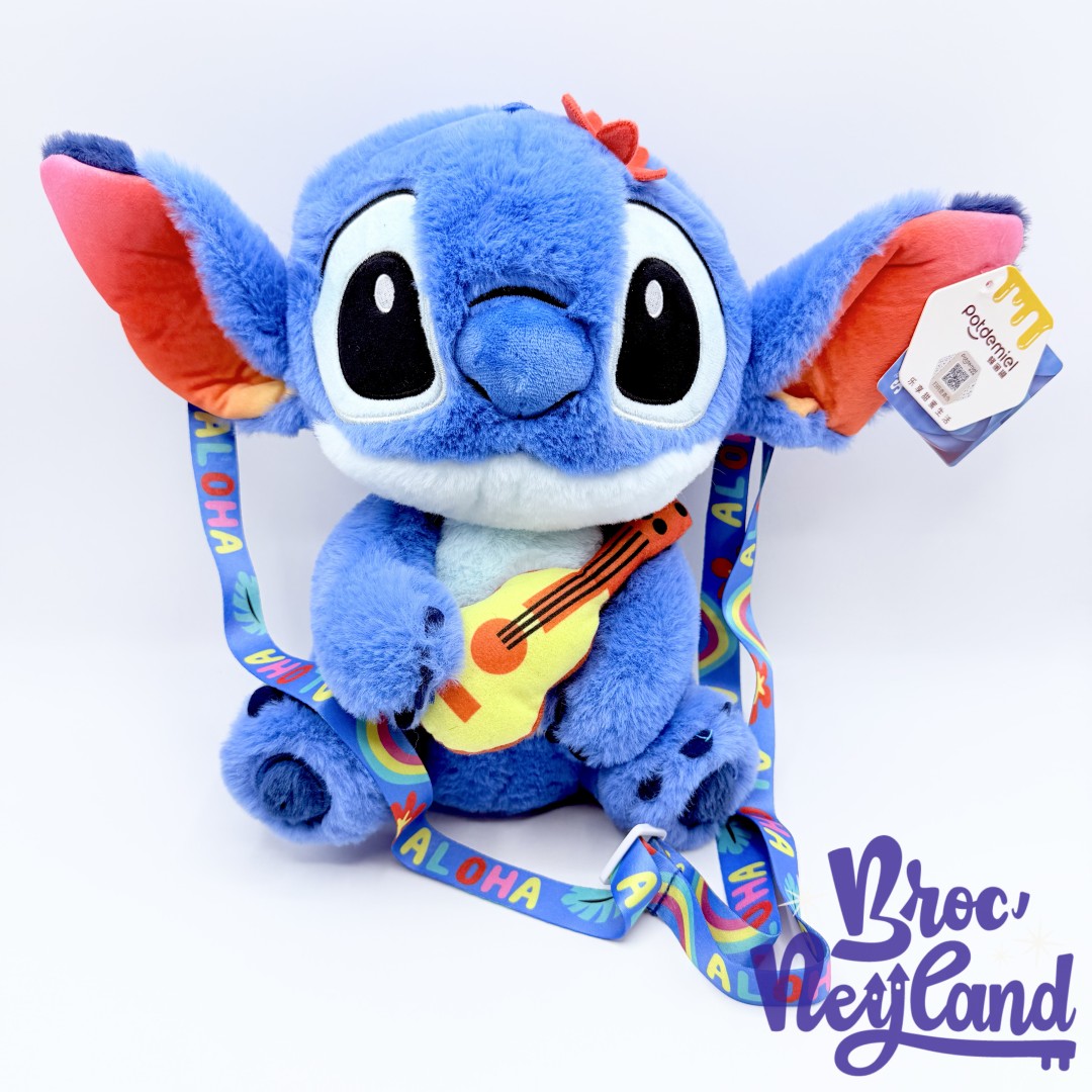 Sac-à-bandoulière-stitch-Guitare-Disney-Pot-de-Miel-peluche-bleu-30-cm (2)