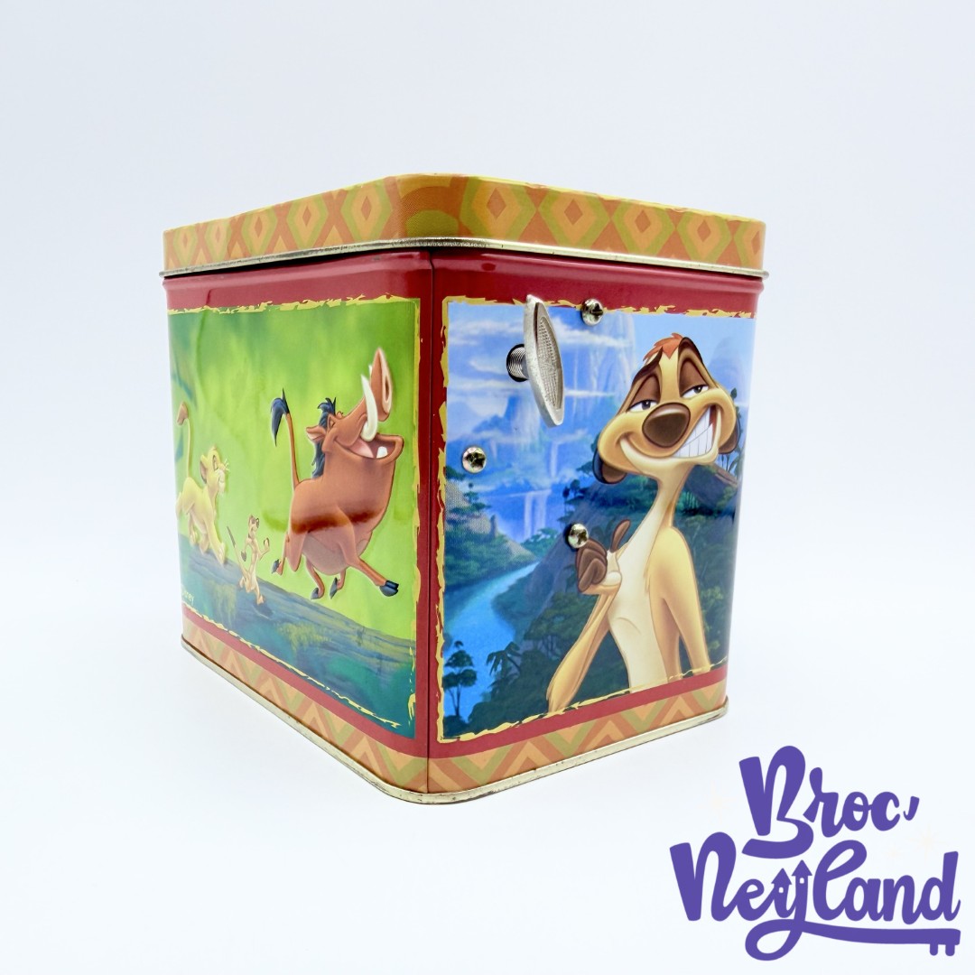 Boite-à-musique-Le-Roi-Lion-disney-Jacobsens-Bakery-métal-biscuits-vintage (5)