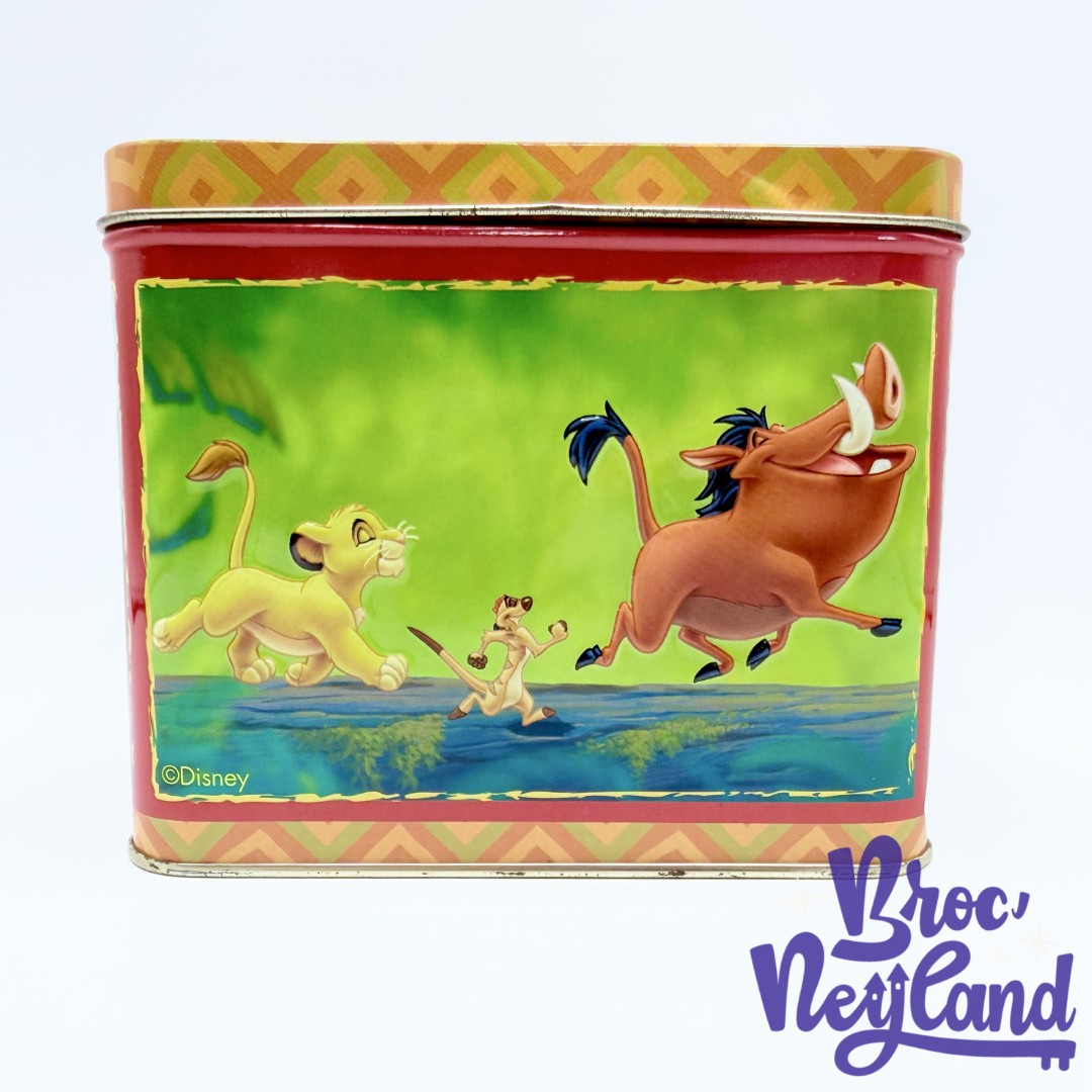 Boite-à-musique-Le-Roi-Lion-disney-Jacobsens-Bakery-métal-biscuits-vintage (3)