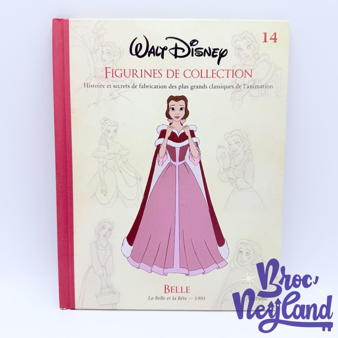 Livre-Figurines-de-collection-Belle-Disney-Hachette-14-Encyclopédie-résine-La-Belle-et-la-Bête (3)