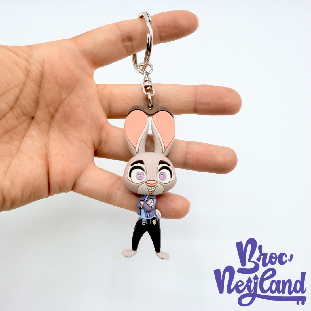 Porte-clés-Judy-Hopps-Zootopie-2-Disneyland-Disney-figurine-plastique (1)