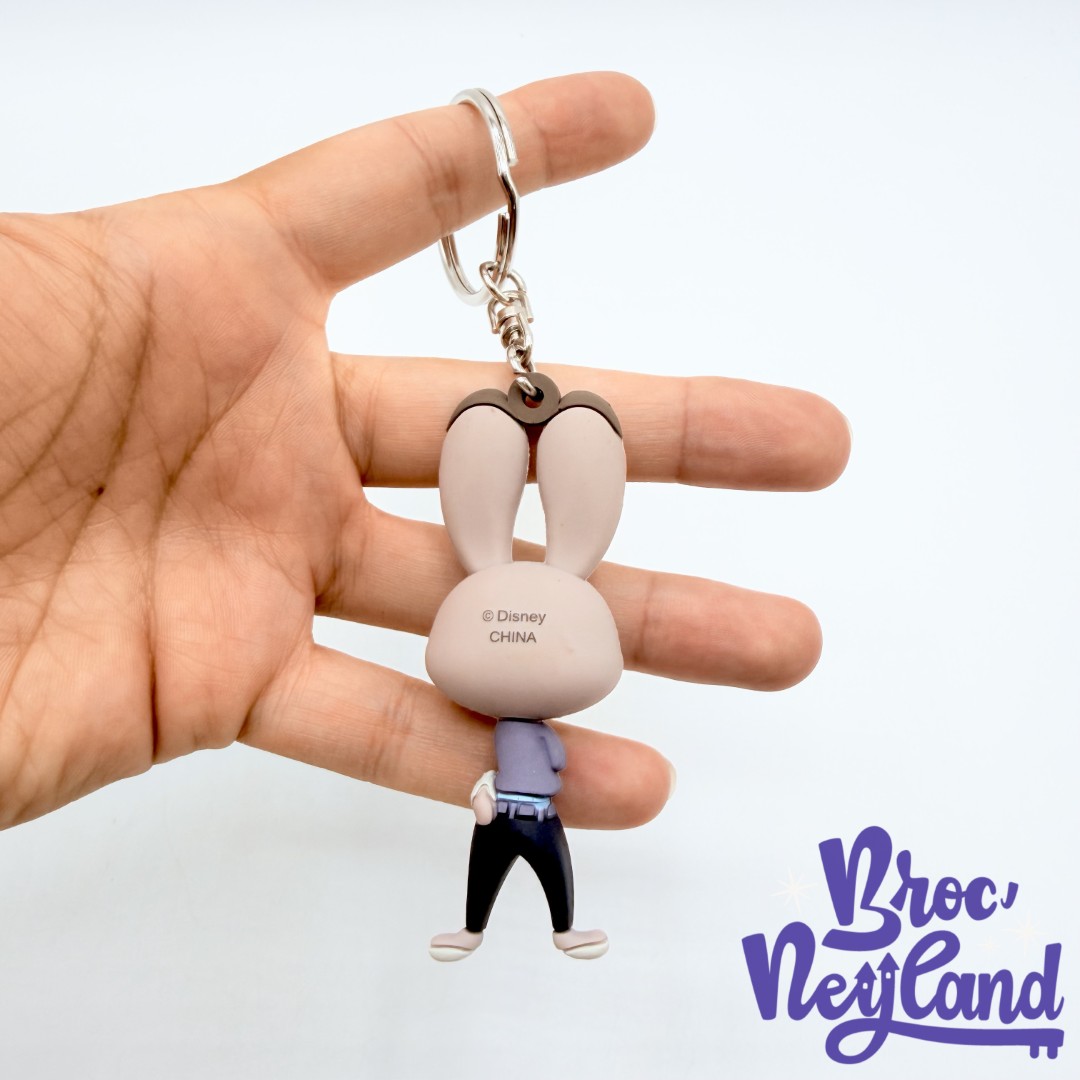 Porte-clés-Judy-Hopps-Zootopie-2-Disneyland-Disney-figurine-plastique (2)