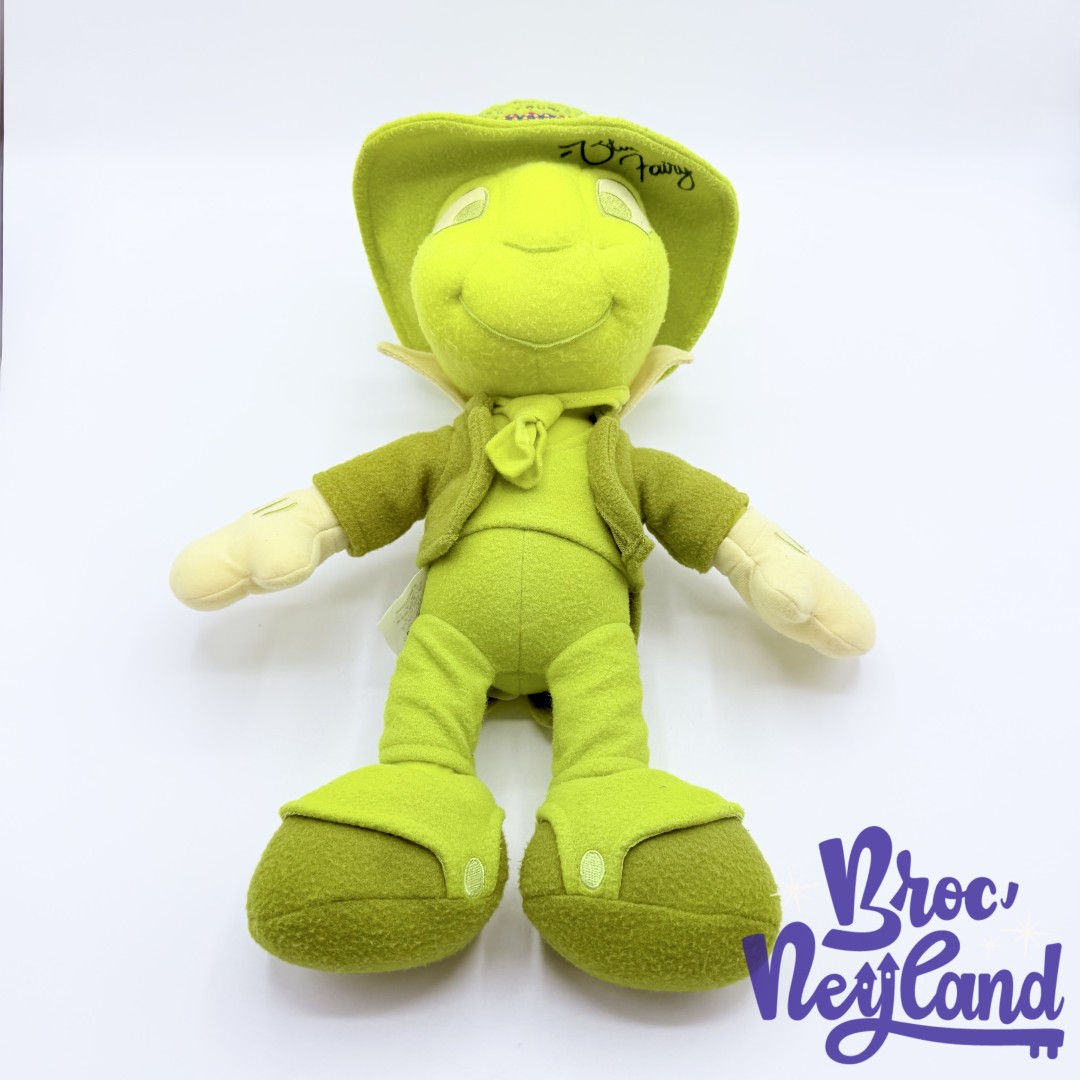 Peluche-jiminy-cricket-Disney-Wisdom-Series-7-of-12-Édition-limitée-Disney-Store-2019-Pinocchio-vert-42-cm (3)