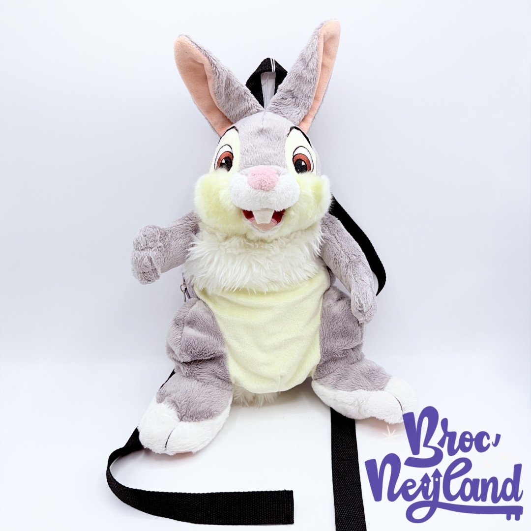 Sac-à-dos-Panpan-Disneyland-Resort-Paris-Disney-Bambi-peluche-lapin-gris-40-cm (3)