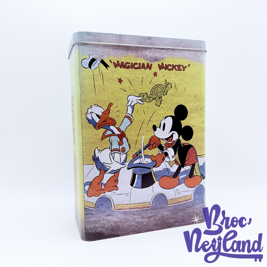 Boite-métal-Magician-Mickey-Donald-Duck-Walt-Disney-2015-style-rétro-vintage (4)