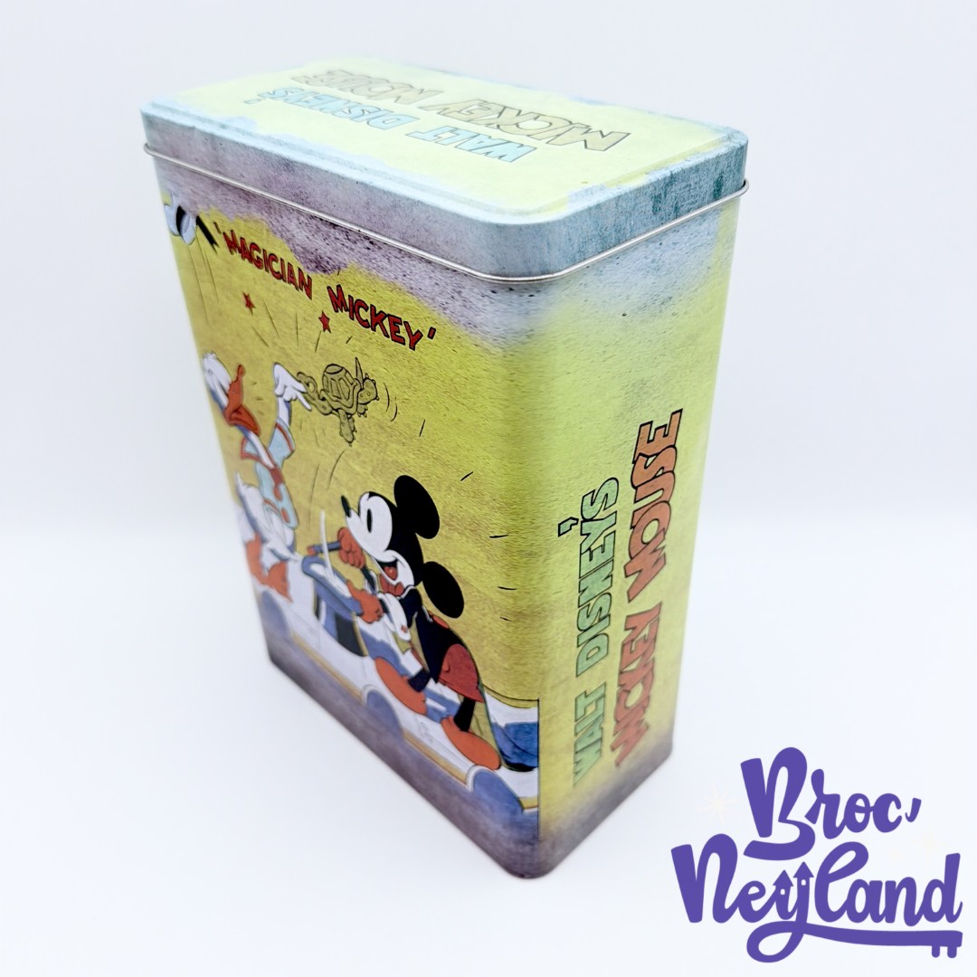Boite-métal-Magician-Mickey-Donald-Duck-Walt-Disney-2015-style-rétro-vintage (3)
