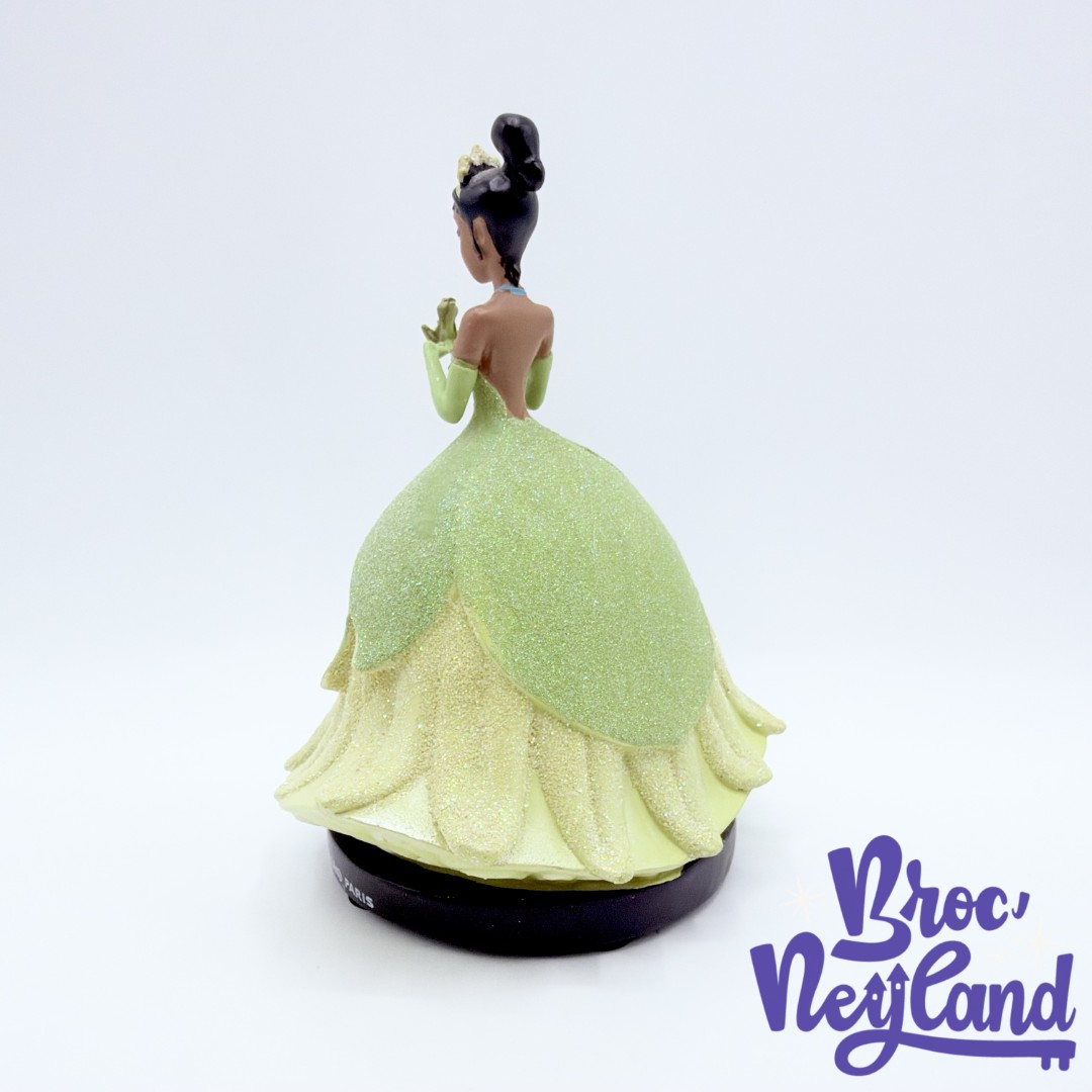 Figurine-résine-Tiana-La-Princesse-et-la-Grenouille-Disneyland-Paris-2018-Disney-princesse-robe-paillettes-vert-14-cm (2)