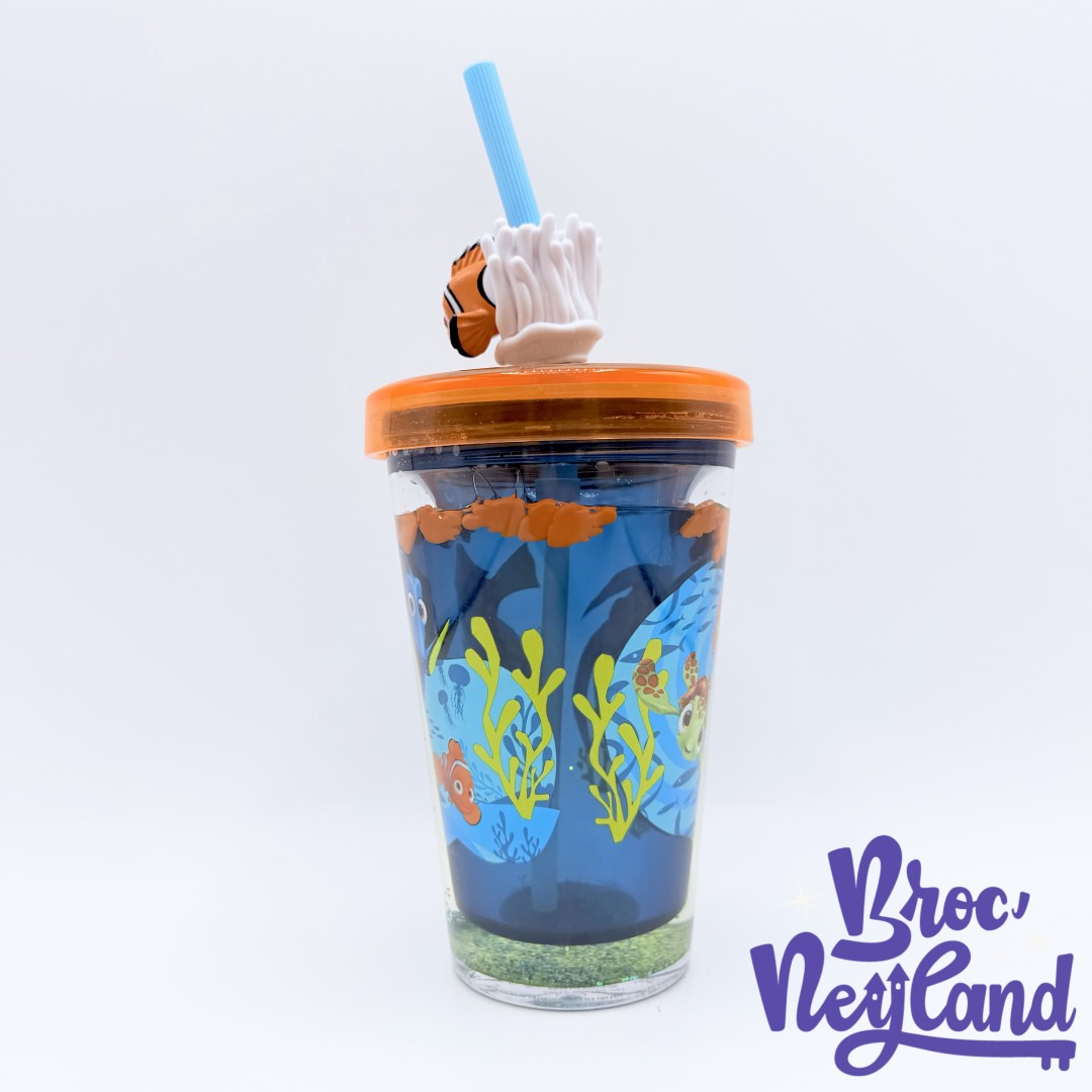 Gobelet-paille-Le-Monde-de-Nemo-Disney-Store-2023-verre-plastique-orange-double-paroi (3)