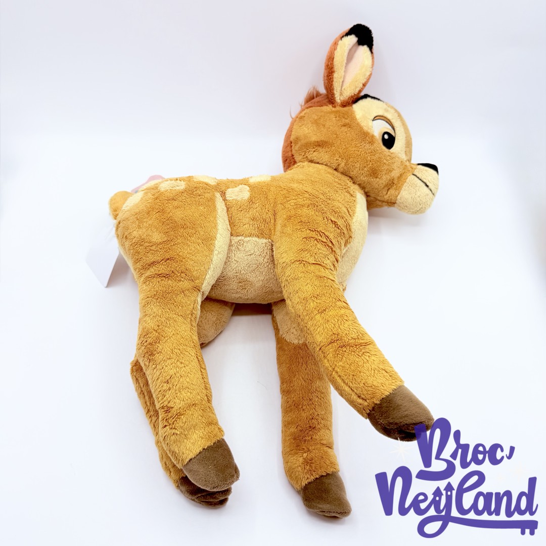 Peluche-Bambi-papillon-Disneyland-Resort-Paris-Disney-faon-marron-articulé-50-cm (8)