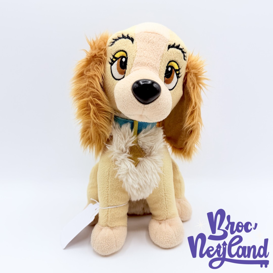 Peluche-Lady-La-Belle-et-le-Clochard-Disney-Nicotoy-chien-marron-24-cm (2)
