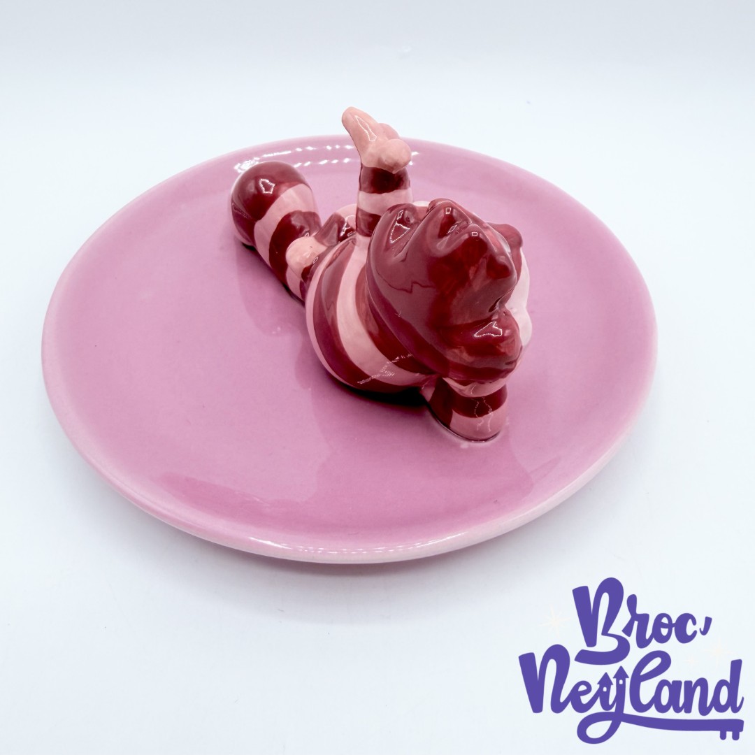 Vide-Poche-Chat-Cheshire-Alice-au-pays-des-merveilles-Disney-Primark-céramique-chat-rose (3)