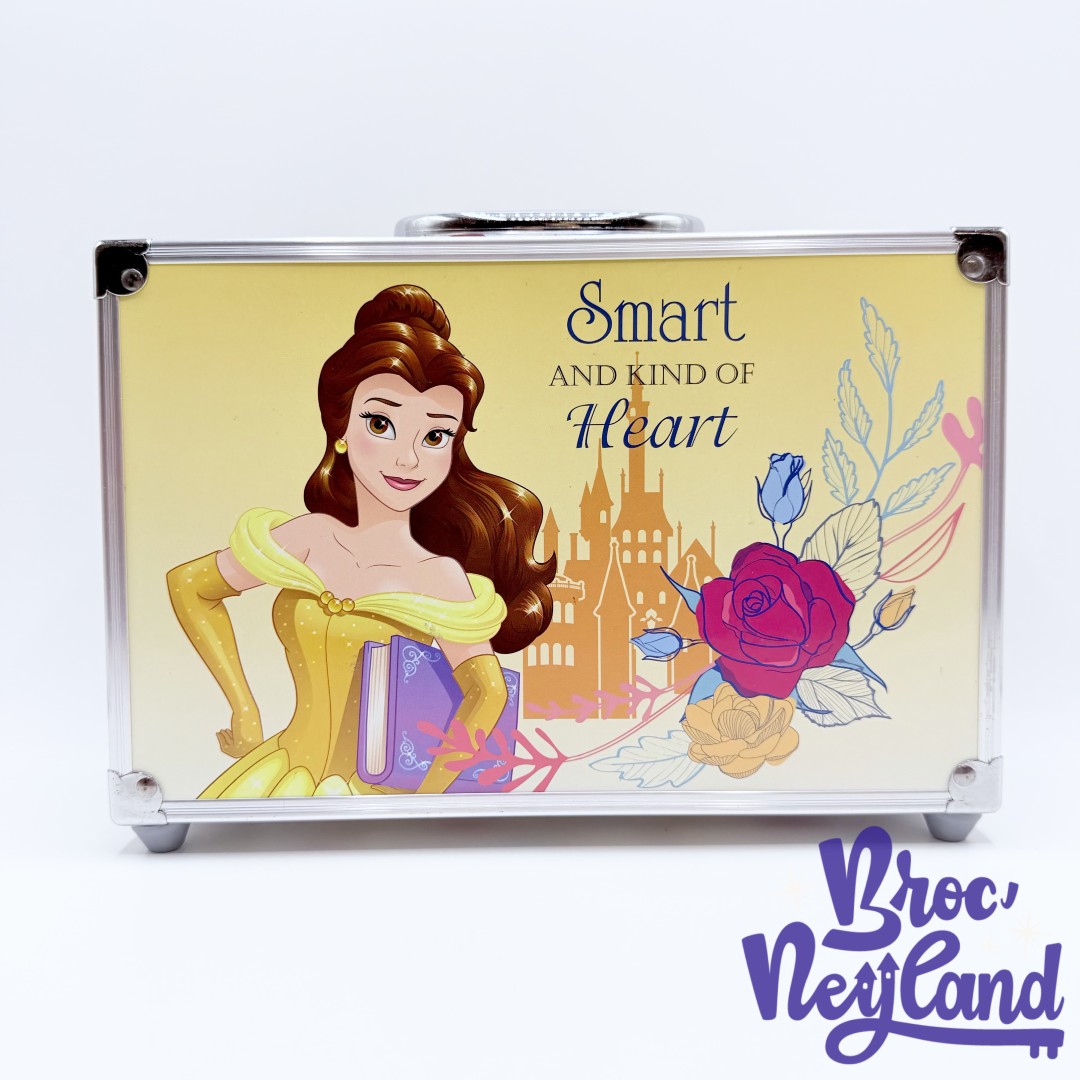Boite-Mallette-La-Belle-et-La-Bête-Disney-princesse-valise-jaune-fleurs (1)