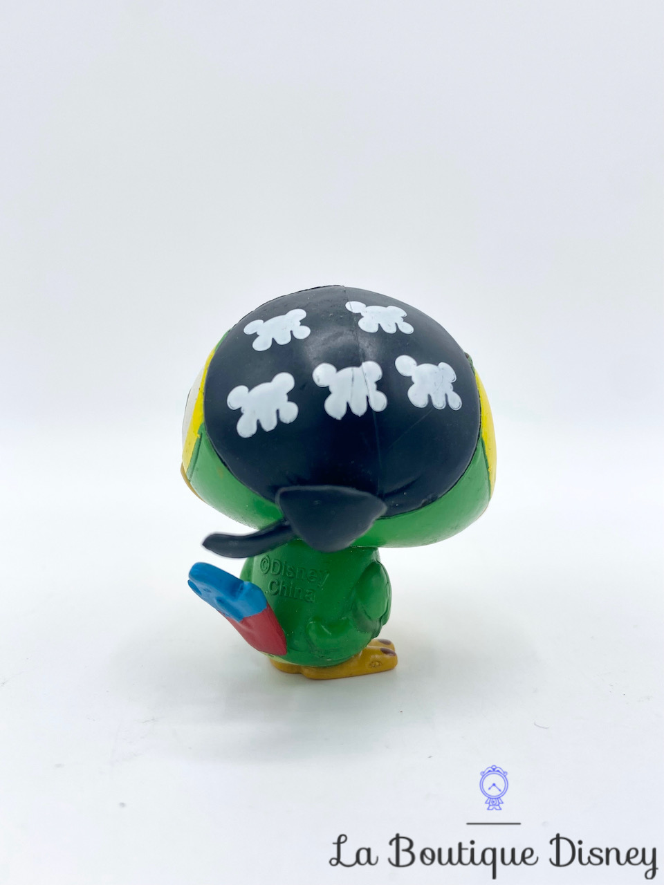 figurine-perroquet-jake-pirates-pays-imaginaire-disney-store-vert-jaune-0
