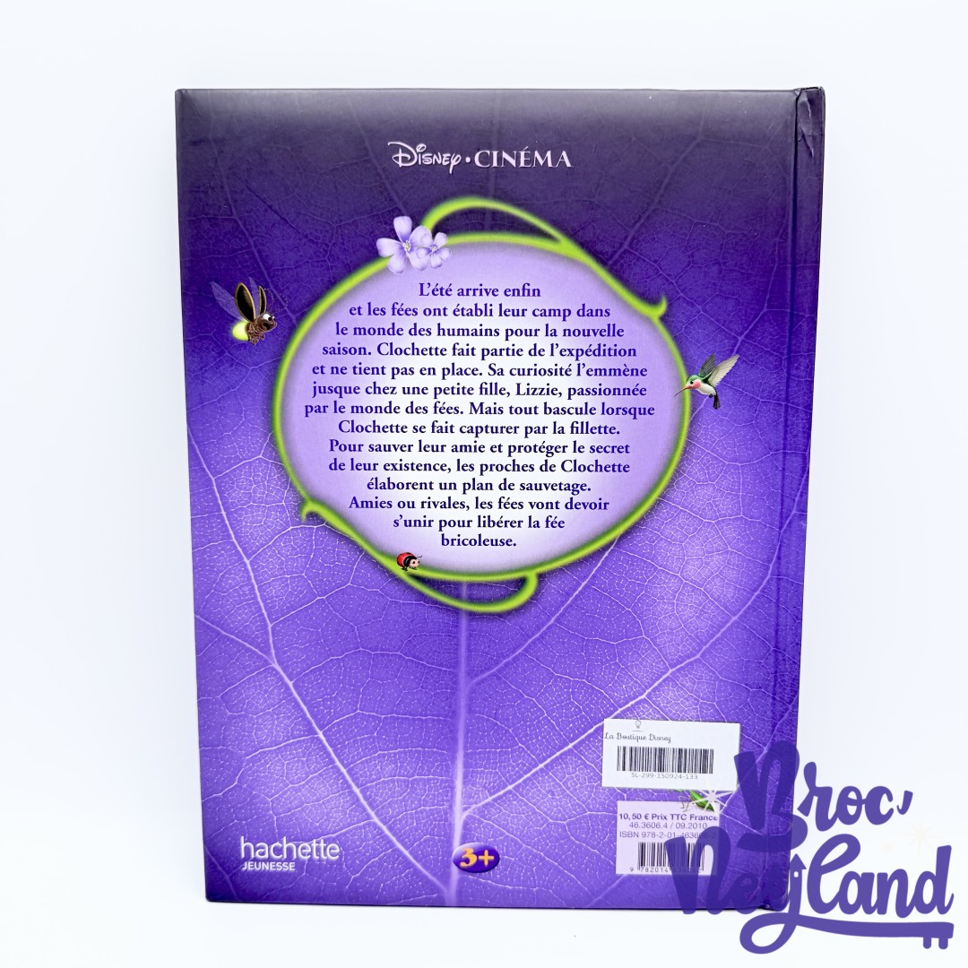 Livre-Clochette-et-expédition-féérique-Disney-Les-Fées-Disney-Cinema-Hachette-Jeunesse-2009 (3)
