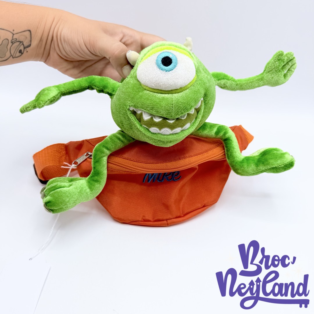 Sac-Banane-Bob-Razowski-Monstres-et-Cie-Disneyland-Paris-Disney-Mike-pochette-orange (6)