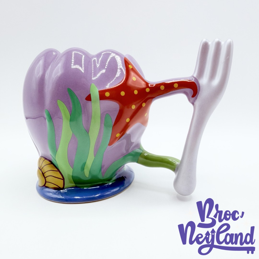 Tasse-Ariel-La-Petite-Sirène-Disney-Parks-2018-mug-coquillage-violet-fourchette-relief-3D (5)