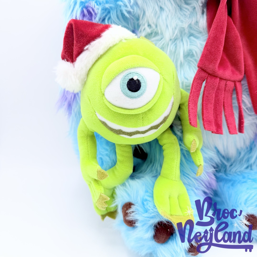 Peluche-Bob-Razowki-Sulli-Noël-Edition-Limitée-Disneyland-Paris-2017-Disney-Monstres-et-Cie-50-cm (2)