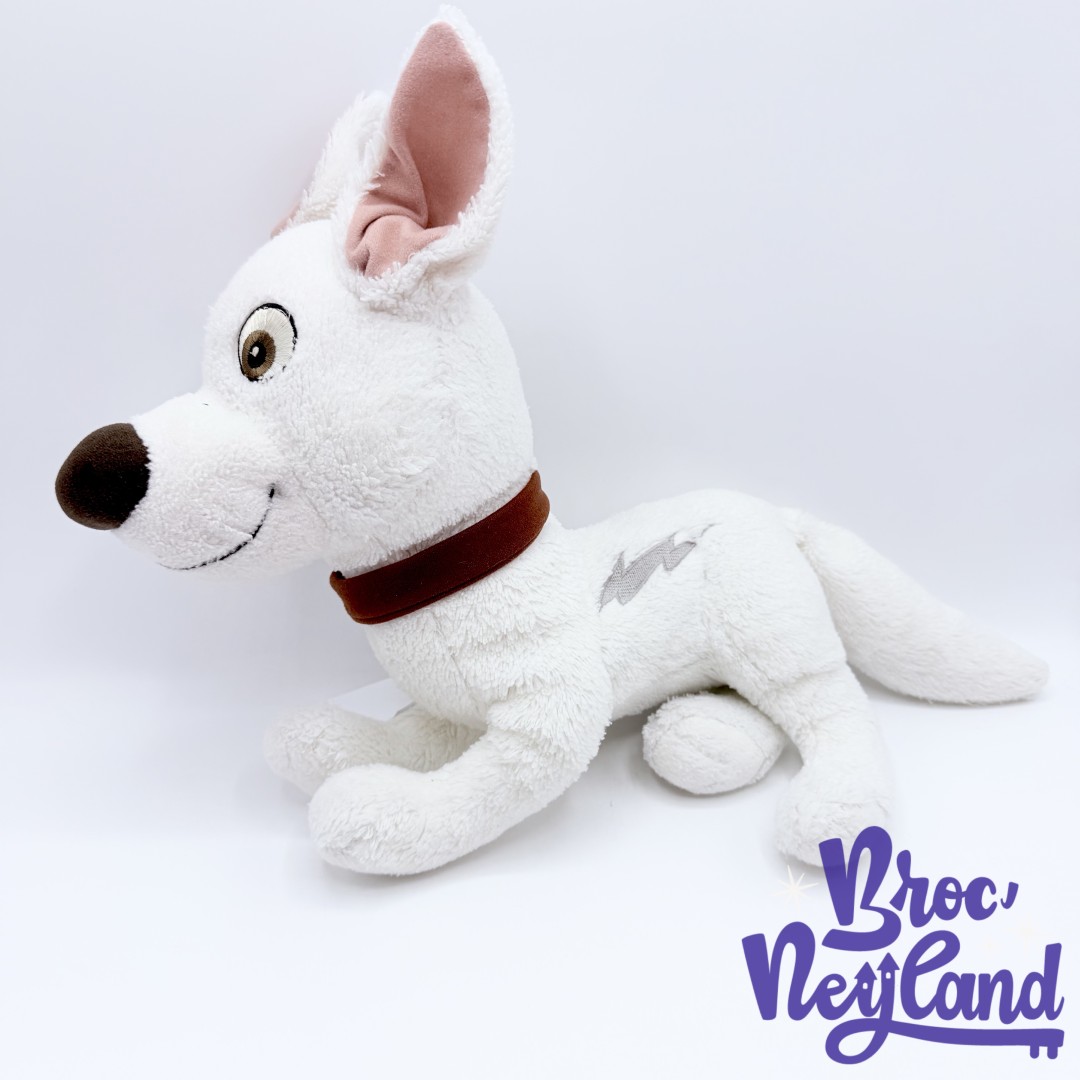 Peluche-Volt-Disneyland-Paris-Disney-chien-blanc-éclair-38-cm (2)