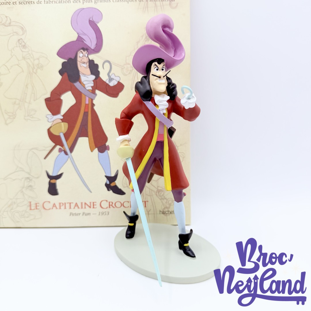 Livre-Figurines-de-collection-Le-Capitaine-Crochet-Disney-Hachette-17-Encyclopédie-résine-Peter-Pan (2)