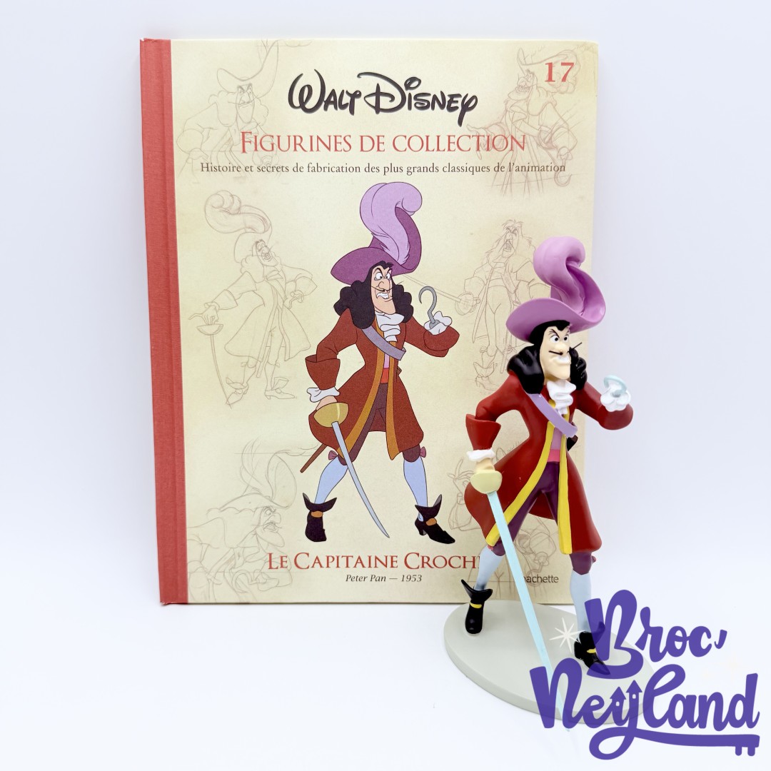 Livre-Figurines-de-collection-Le-Capitaine-Crochet-Disney-Hachette-17-Encyclopédie-résine-Peter-Pan (4)