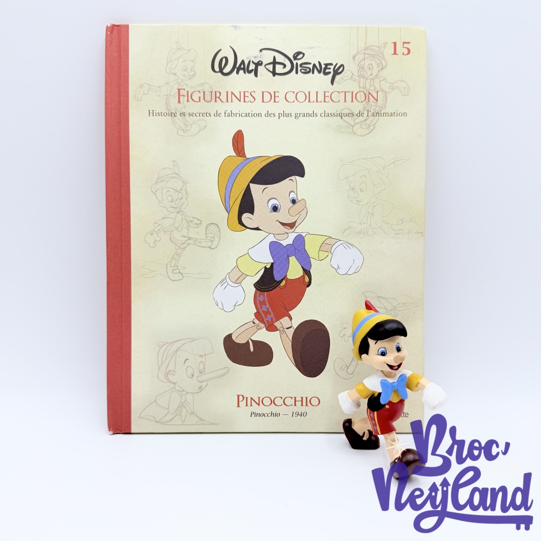 Livre-Figurines-de-collection-Pinocchio-Disney-Hachette-15-Encyclopédie-résine (4)