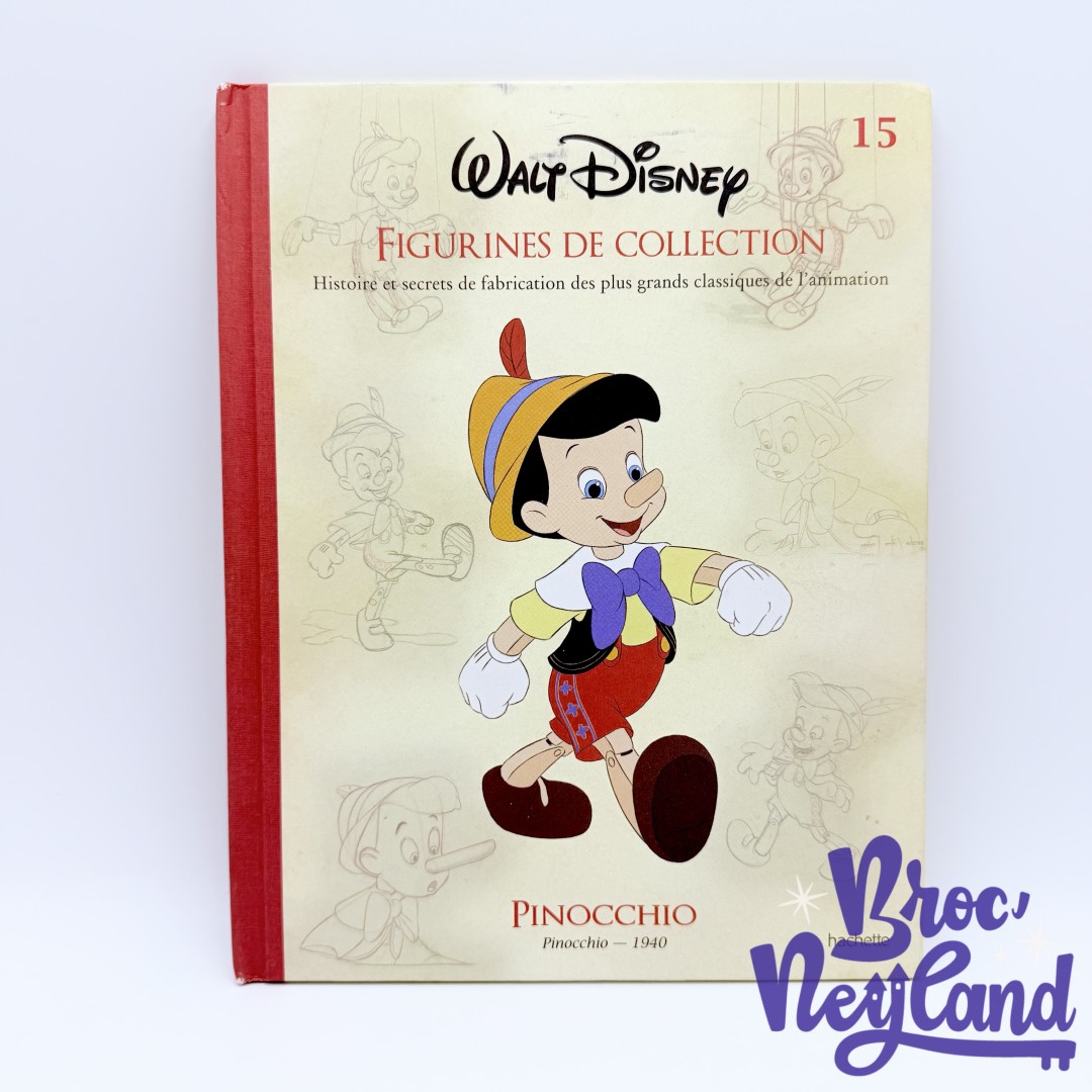 Livre-Figurines-de-collection-Pinocchio-Disney-Hachette-15-Encyclopédie-résine (1)