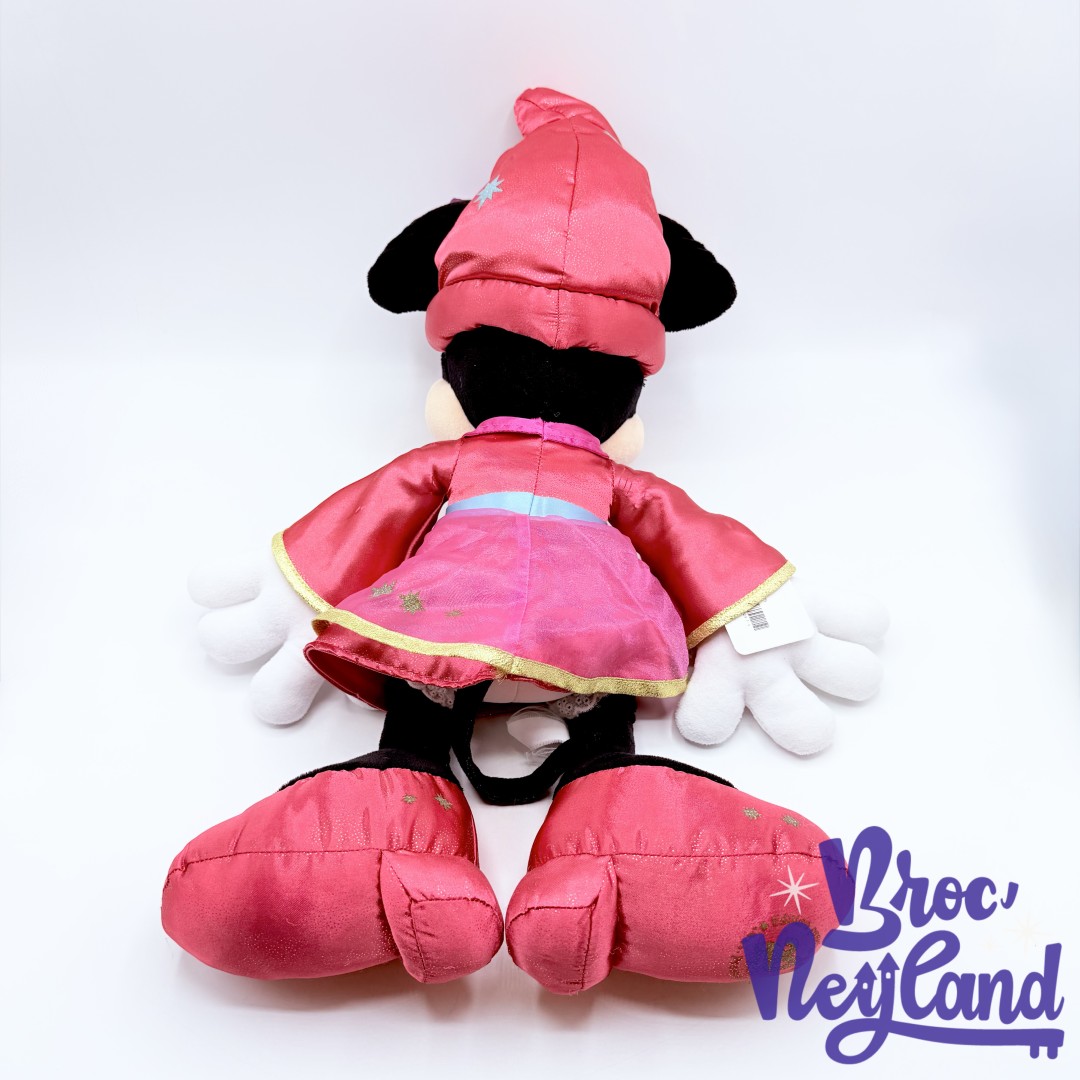 Peluche-Minnie-Mouse-20ème-anniversaire-XXL-Disneyland-Paris-20-ans-Disney-rose-grand-format-54-cm (5)