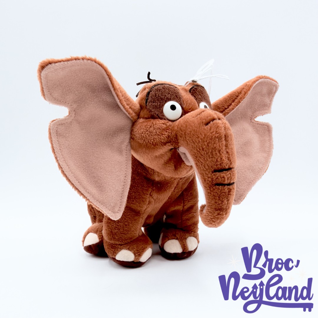 Peluche-Tantor-mini-éléphant-Tarzan-Disneyland-Paris-Disney-marron-18-cm (2)